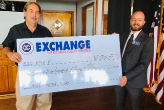 Sebastian Exchange Club Donates to 