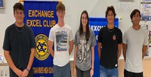 Sebastian High school Excel Club Officers, Sebastian Exchange, Blue Water Open