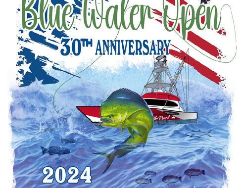 2024 Blue Water Open Logo